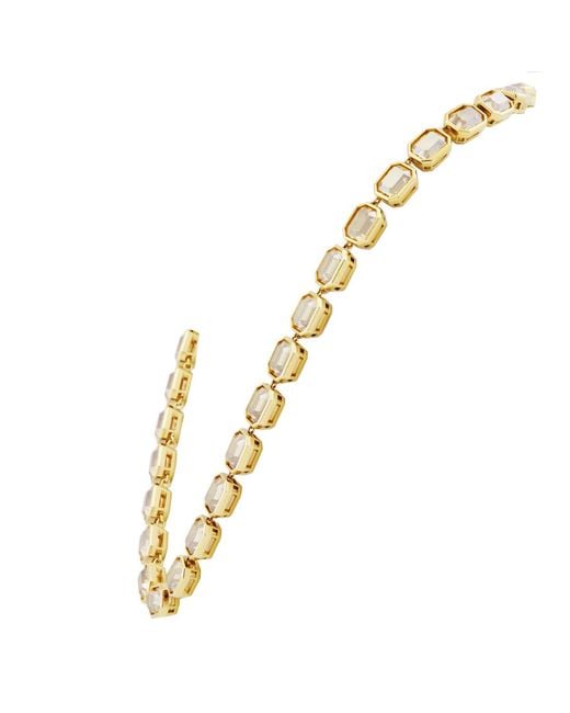 Swarovski Metallic Millenia Dancing Crystal Pendant Necklace