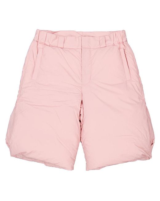 Moncler Pink X Jw Anderson Puffer Shorts, Brand Size 48 Us