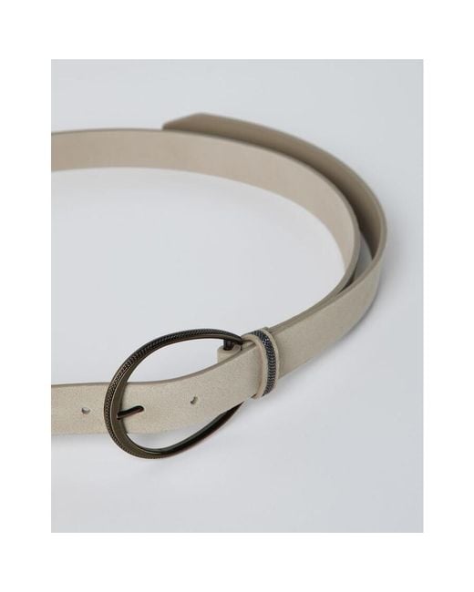 Brunello Cucinelli Multicolor Light Leather Belt