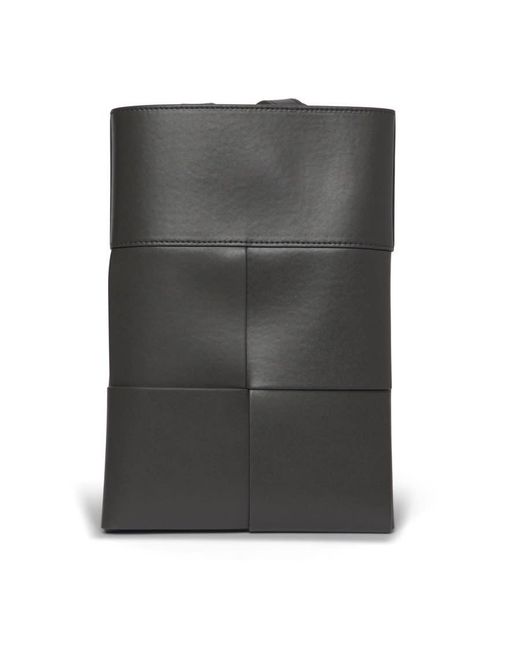 Bottega Veneta Black Calfskin Crossbody Bag for men
