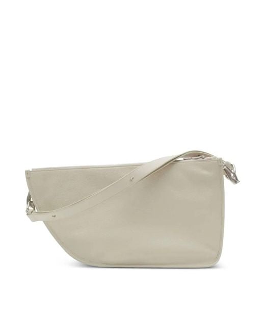 Burberry Gray Shield Twin Shoulder Bag