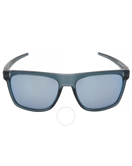 Oakley Blue Leffingwell Prizm Deep Water Polarized Sport Sunglasses  910005 57 for men