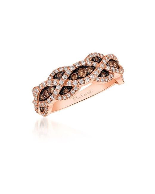 Le Vian Pink Ladies Chocolate Diamond Rings Set