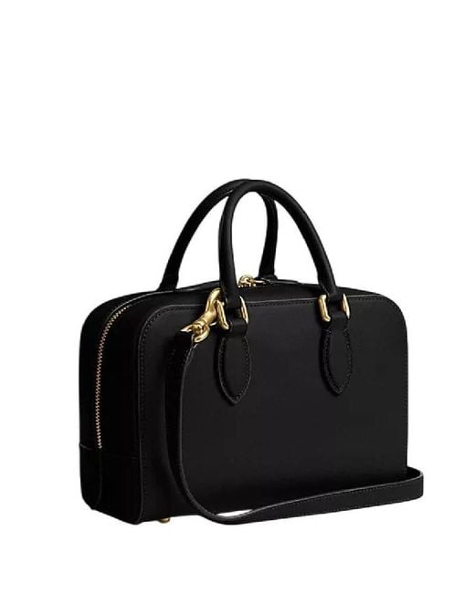 COACH Black 24 Bowery Satchel