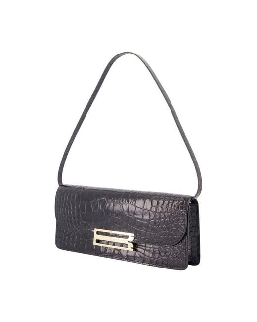 Victoria Beckham Black Dorian East Clutch