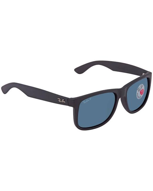 Ray-Ban Justin Classic Blue Classic Sunglasses Mens Sunglasses  622/2v 55 for men
