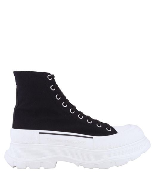 McQueen Blue Tread Slick Boots, Brand Size 44 Us for men