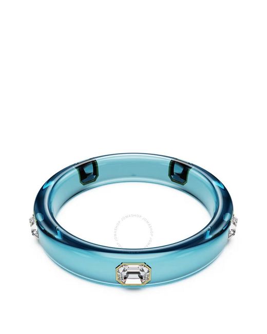 Swarovski Blue Dulcis Octagon Cut Crystal Bangle