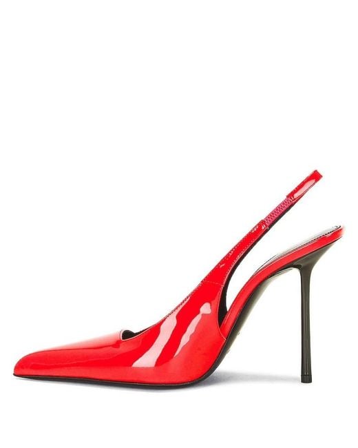 Saint Laurent Red Paloma Slingback Pumps, Brand Size 39 Us