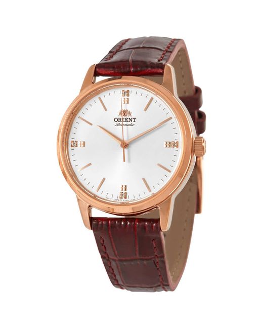 Orient Multicolor Automatic White Dial Watch