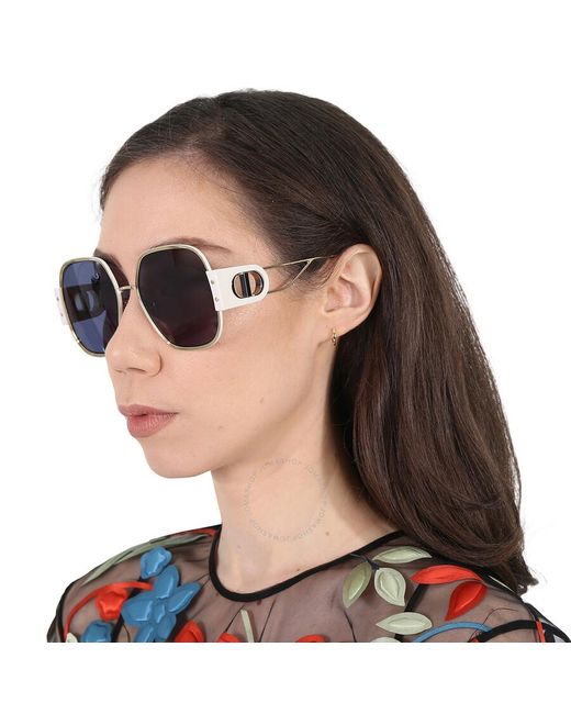 Dior Blue Butterfly Sunglasses