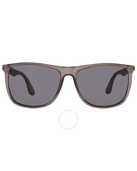 Harley Davidson Black Smoke Browline Sunglasses Hd0149v 20a 59 for men