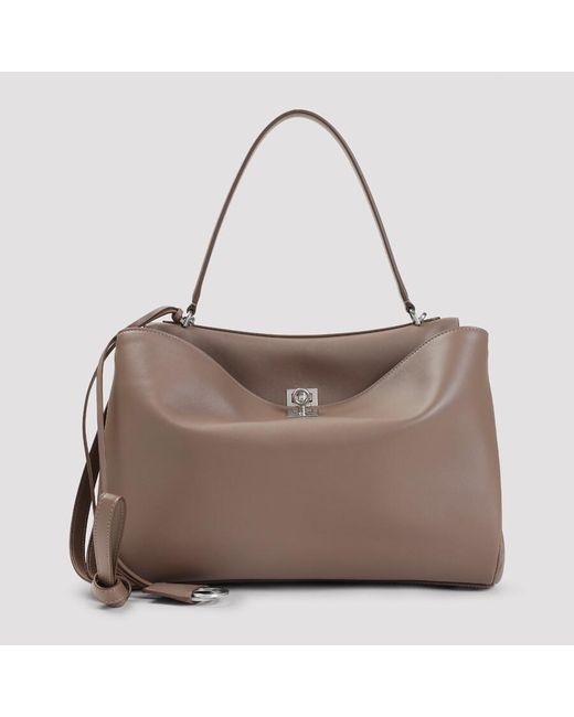 Balenciaga Brown Rodeo M Handbag