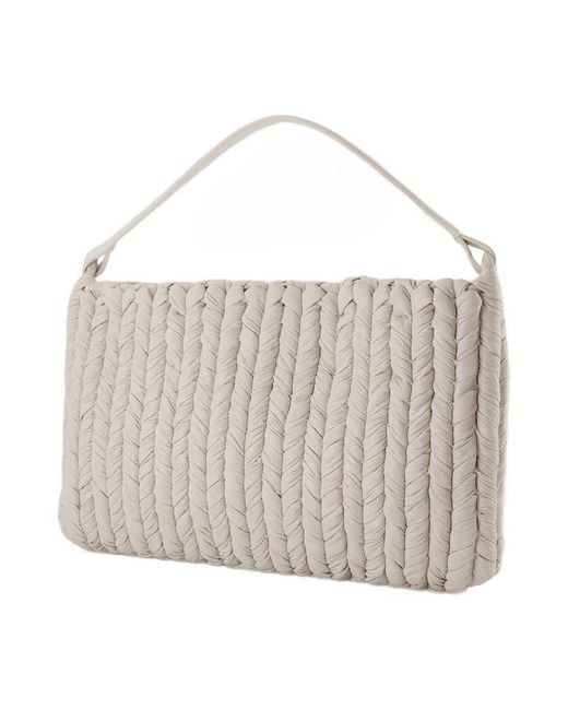 Nanushka Metallic The Square Shoulder Bag for men