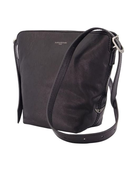 Zadig & Voltaire Black Baby Jane Crossbody Bag