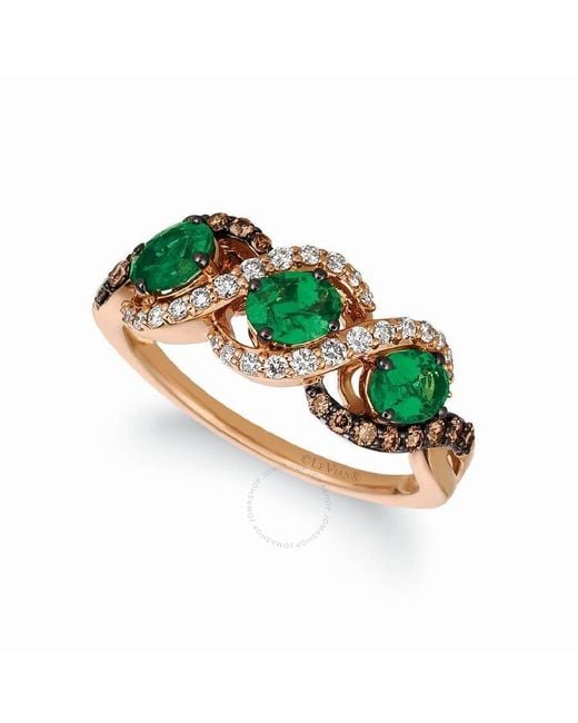 Le Vian Green Costa Smeralda Emeralds Rings