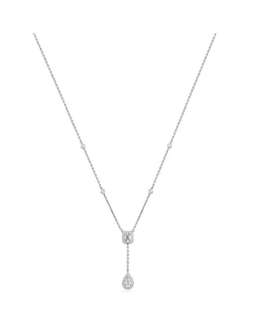 Messika Metallic My Twin Tie Necklace