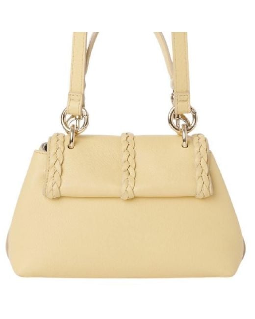 Chloé Natural Penelope Mini Soft Leather Shoulder Bag