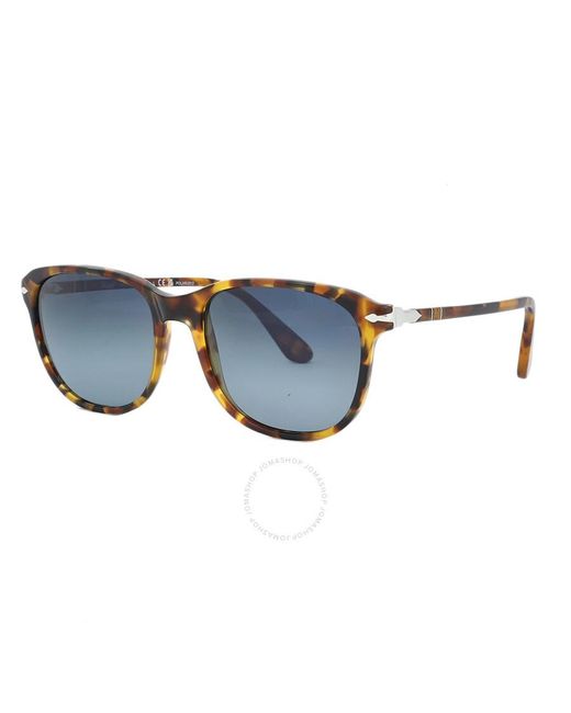Persol Blue Gradient Square Sunglasses Po1935s 1052s3 57