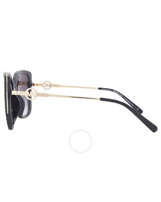 Michael Kors East Hampton Dark Gray Gradient Butterfly Sunglasses Mk2161bu 31108g 56