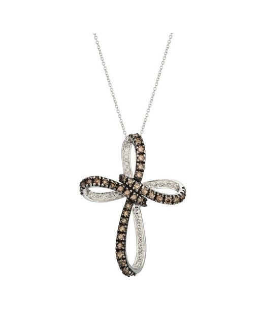 Le Vian Metallic Ladies Cross Necklaces Set