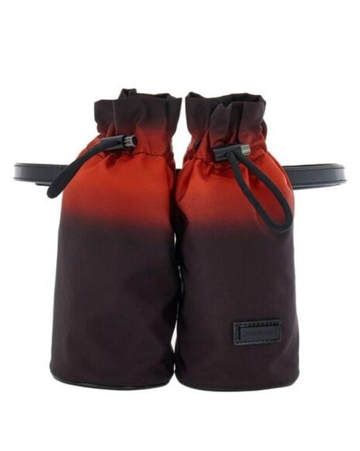 Ferragamo Red Double-Bottle Belt Bag for men