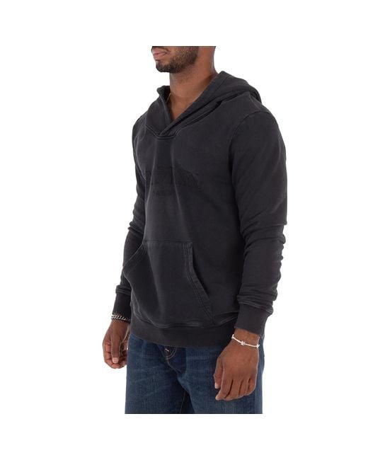 Balmain Gray Hoodies for men