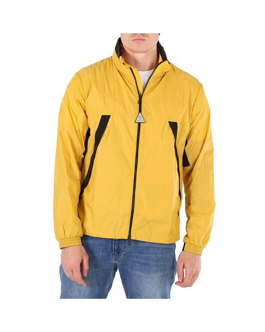 Moncler Yellow Pastel Heiji Lightweight Jacket for men