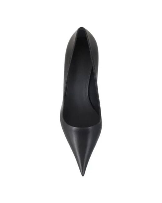 Ferragamo Black Eva 55 Leather Pumps