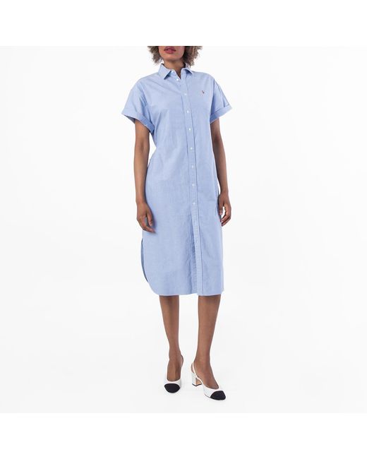 Polo Ralph Lauren Blue Light Chemisier Dress