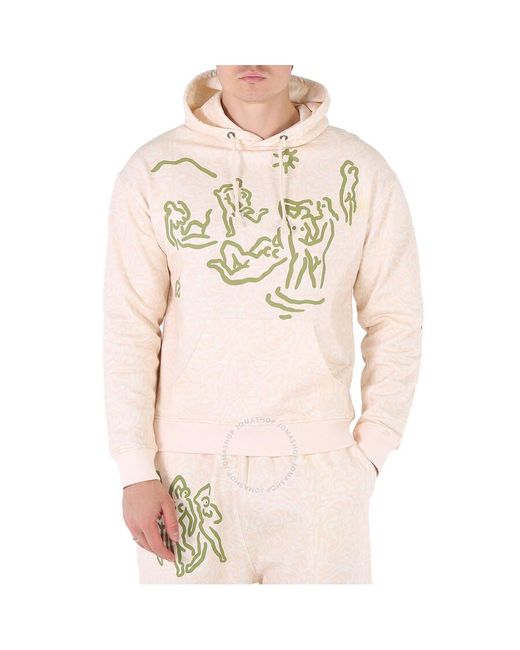 Carne Bollente Natural Funday Afternoon Hooded Sweatshirt for men