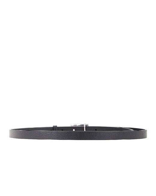 Burberry Black Signature Shield Leather Belt