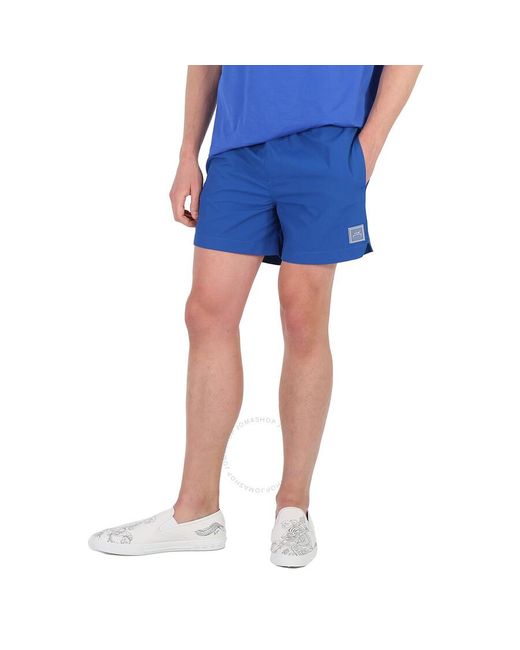 A_COLD_WALL* Blue Volt Essential Logo Patch Swim Shorts for men