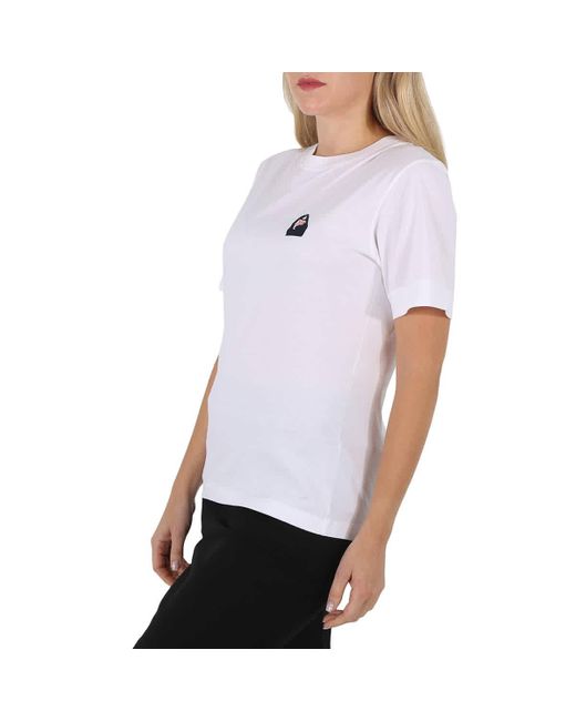 Chloé White Cotton Jersey Logo Classic T-shirt