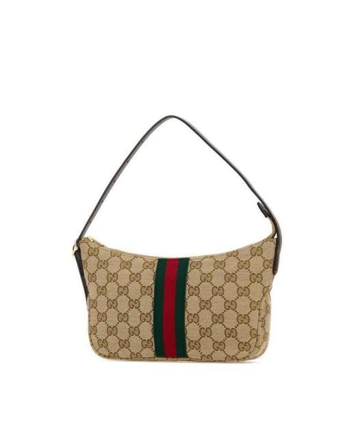 Gucci Brown Lunetta Small Crossbody Bag