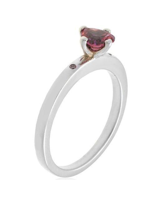 Pandora Multicolor Sparkling Heart Ring