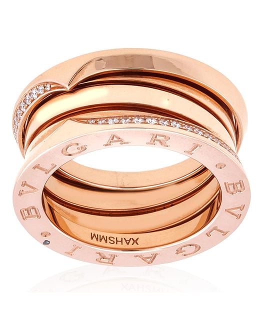 BVLGARI Multicolor B.Zero1 Ring for men