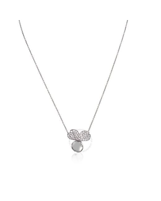 Tiffany & Co Metallic Diamond Flower Pendant