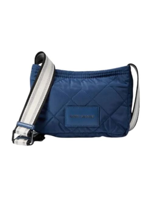 Marc Jacobs Blue Mini Quilted Messenger Bag