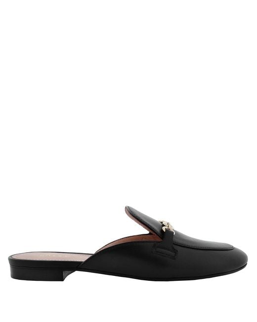 Bally Black Christiana Nappa Leather Slippers, Brand Size 35. Us