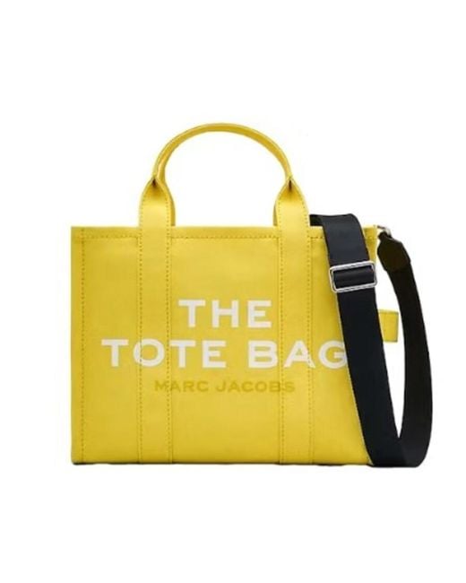 Marc Jacobs Yellow The Medium Tote Bag