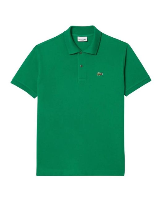 Lacoste Green Classic Fit Original Pique Polo Shirt, Brand Size 3 for men