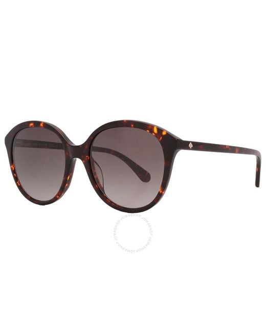 Kate Spade Brown Gradient Oval Sunglasses Bria/g/s 0086/ha 55