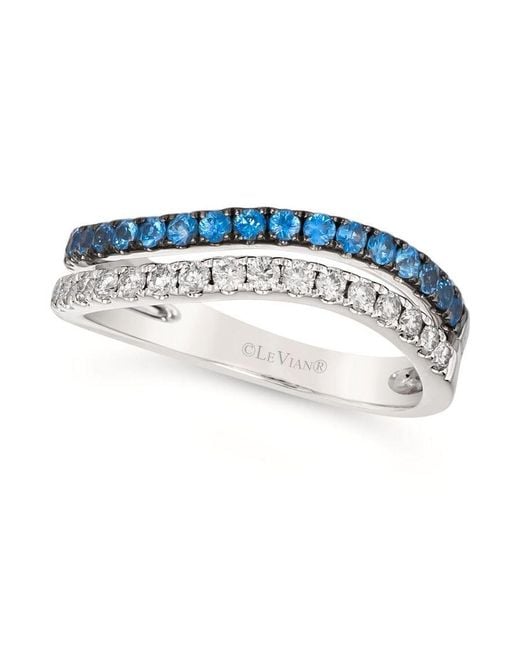 Le Vian Ladies Blueberry Sapphire Collection Rings Set
