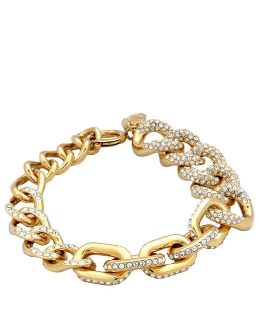Swarovski Metallic Dextera-Tone Plated Pave Bracelet