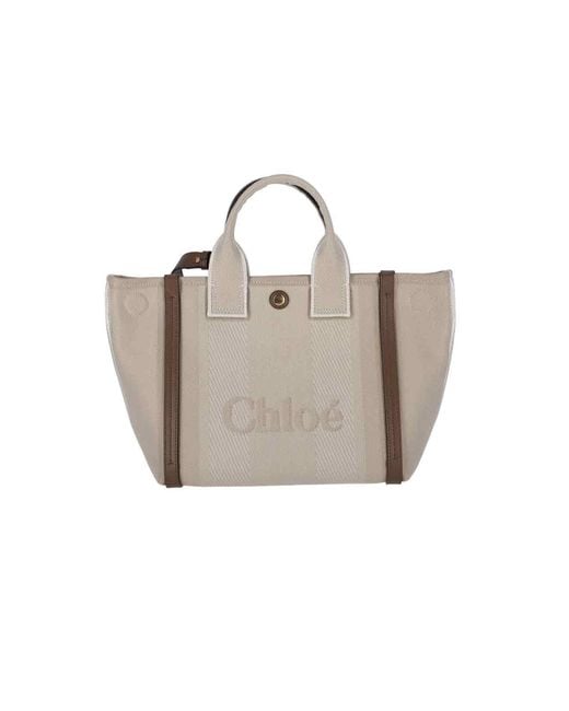 Chloé Natural Bags Cotton