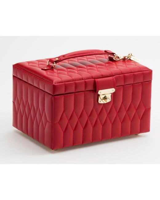 Wolf Red Caroline Medium Jewelry Case 329772 for men