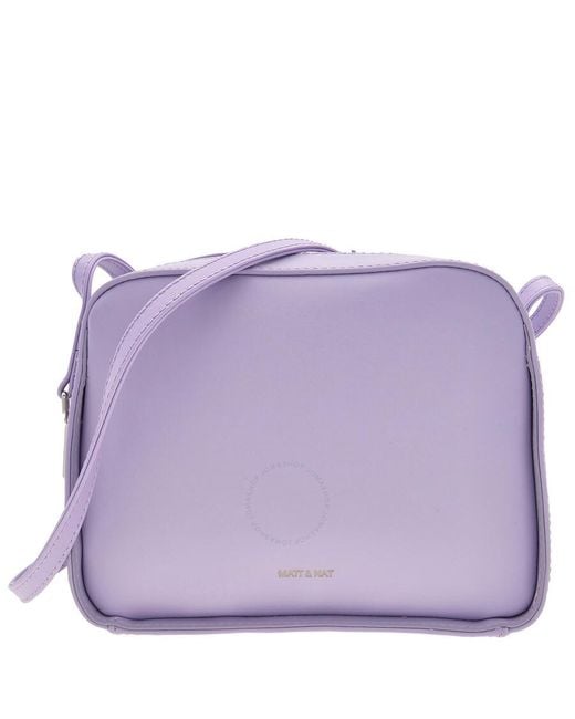 Matt & Nat Purple Arc Vegan Crossbody Bag