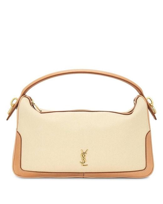Saint Laurent Metallic Camera Supple Canvas Bag