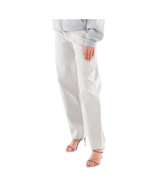 Agolde Gray Ladies Tarnish Pale Ballon Jeans for men